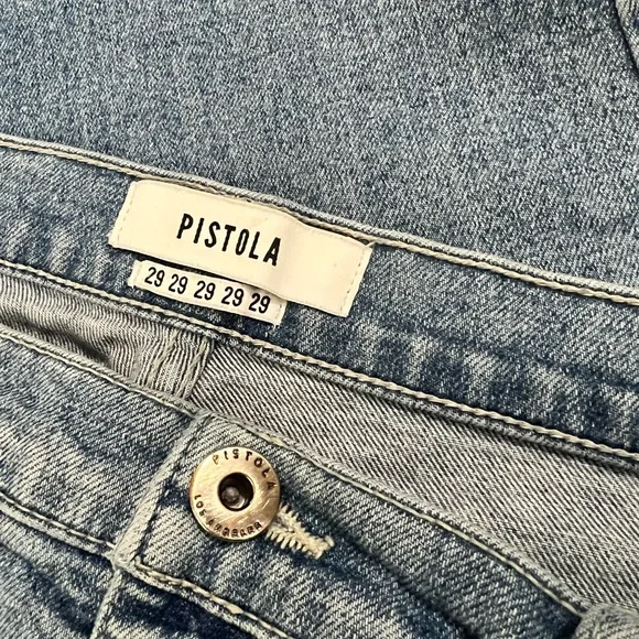 Anthropologie Pistola jeans size 29 distressed, hi rise, ankle length women’s - Picture 5 of 5